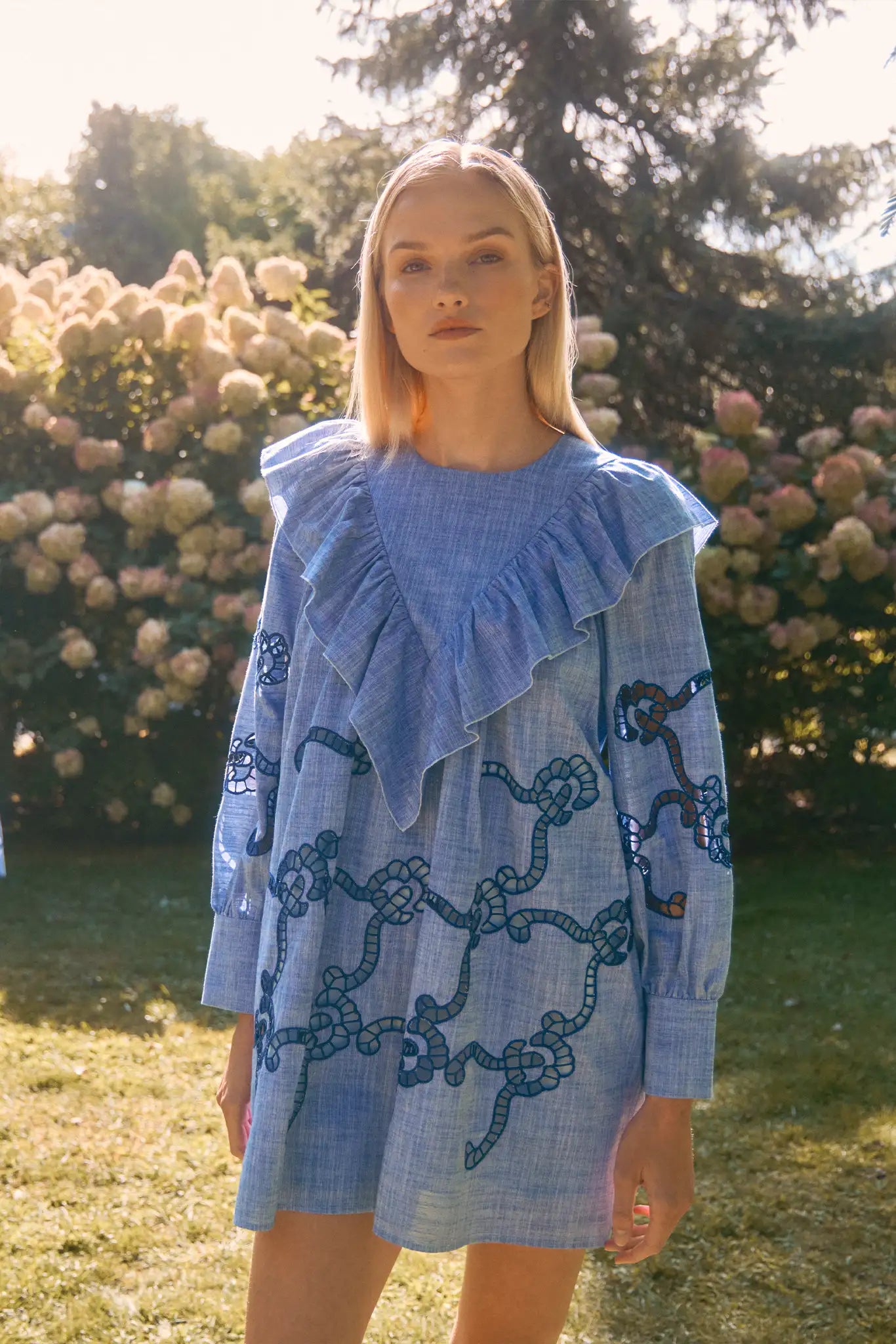 Azalea Dress | Linen Mini Dress | Hunter Bell Azalea Dress | Linen Mini Dress | Hunter Bell