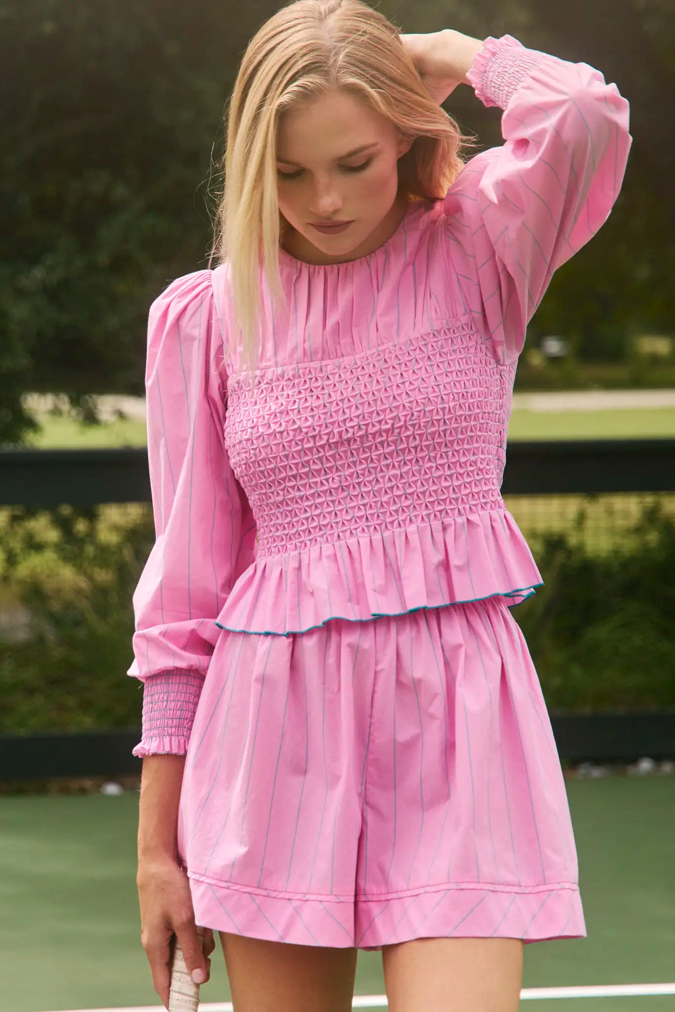 Eubanks Top | Puff-Sleeve Top | Hunter Bell