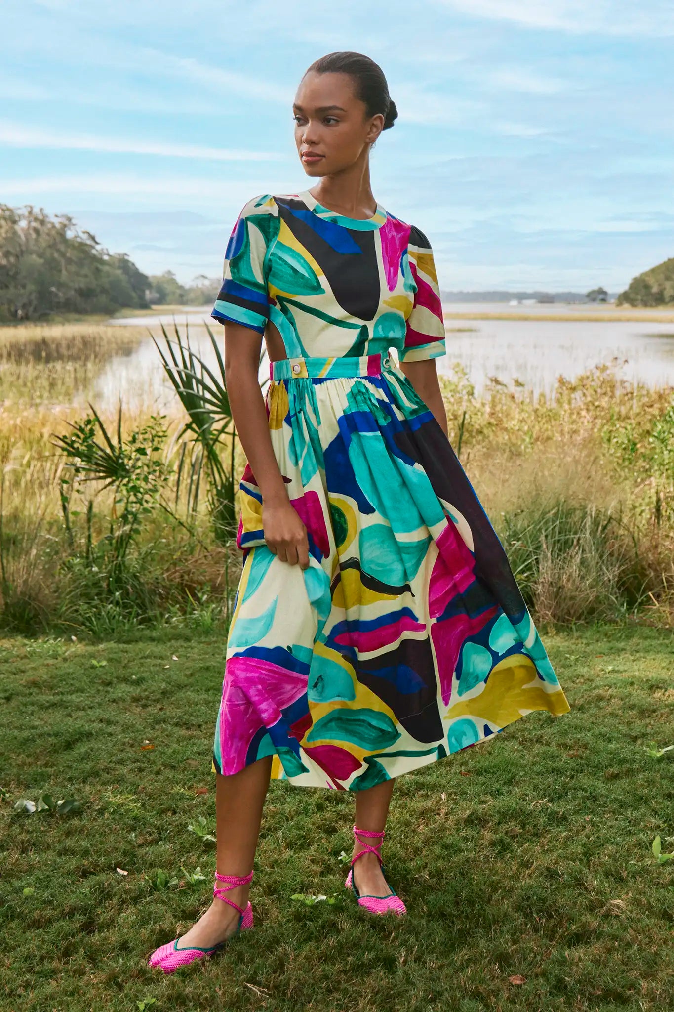 Jada Dress | Cut Out Midi Dress | Hunter Bell 10 Jada Dress | Cut Out Midi Dress | Hunter Bell 10
