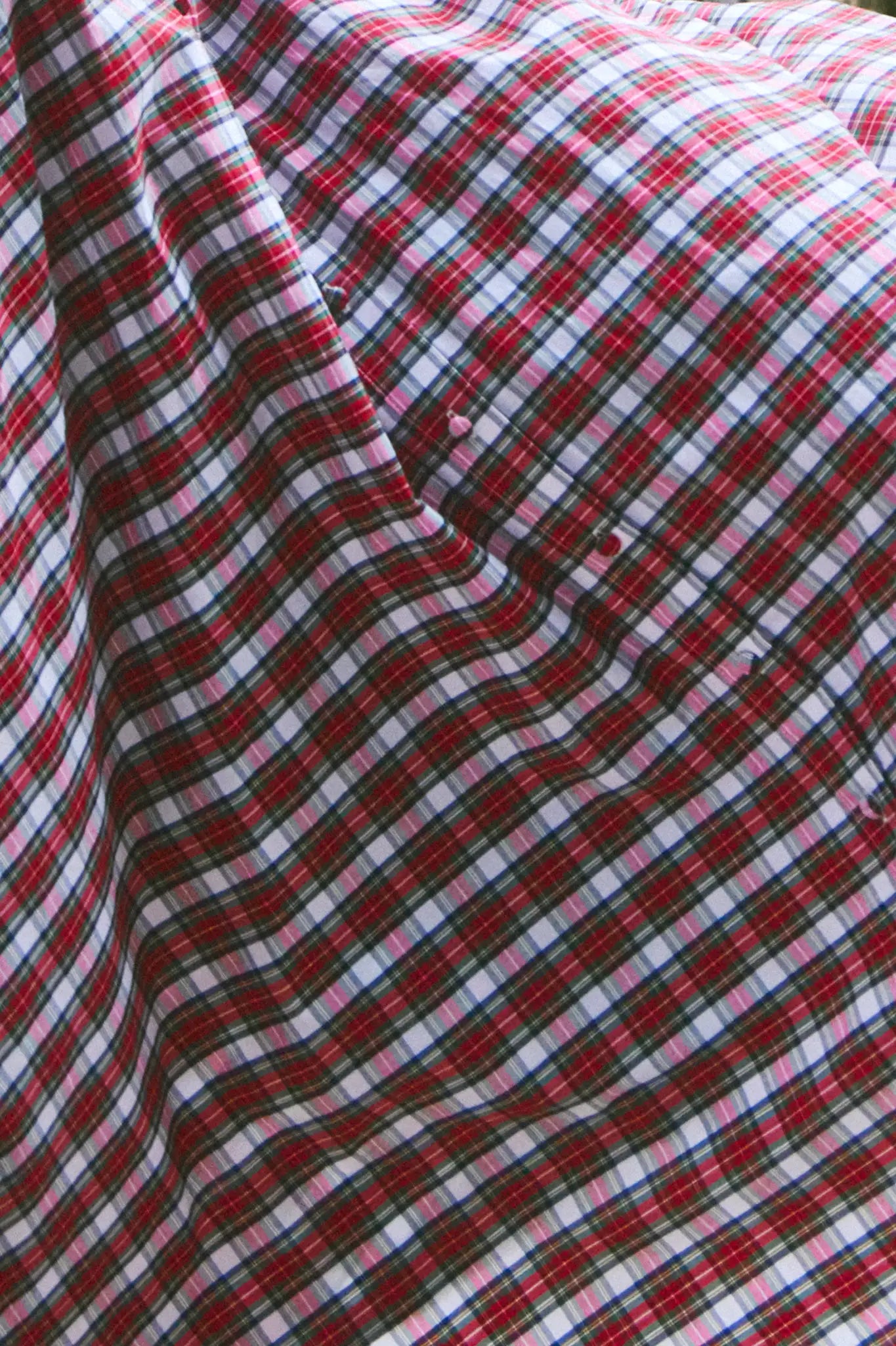 The Randolph Dress has a circle skirt, full length sleeves with button cuffs and optional belt.