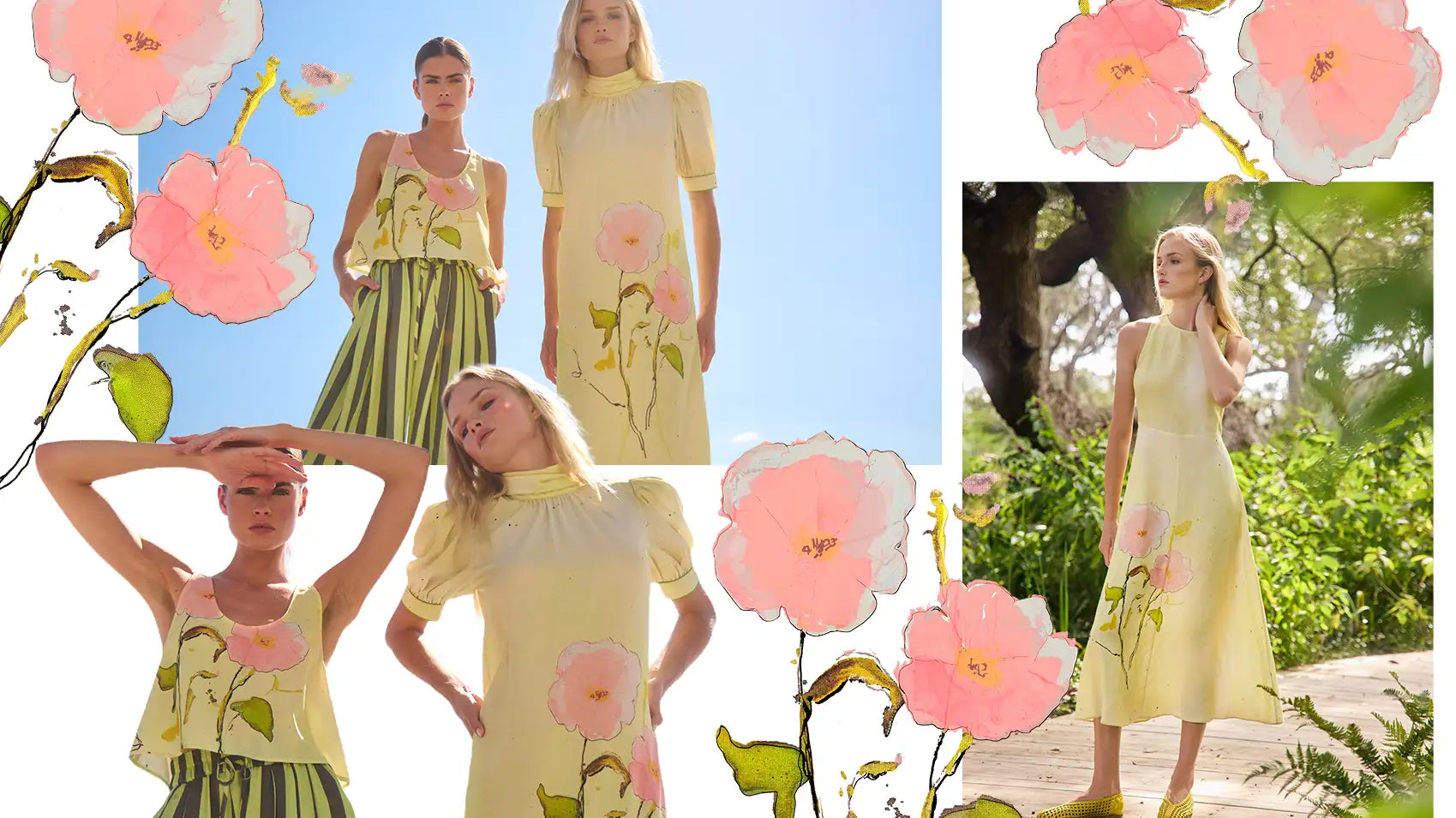 Soft Pastels and Painterly Prints