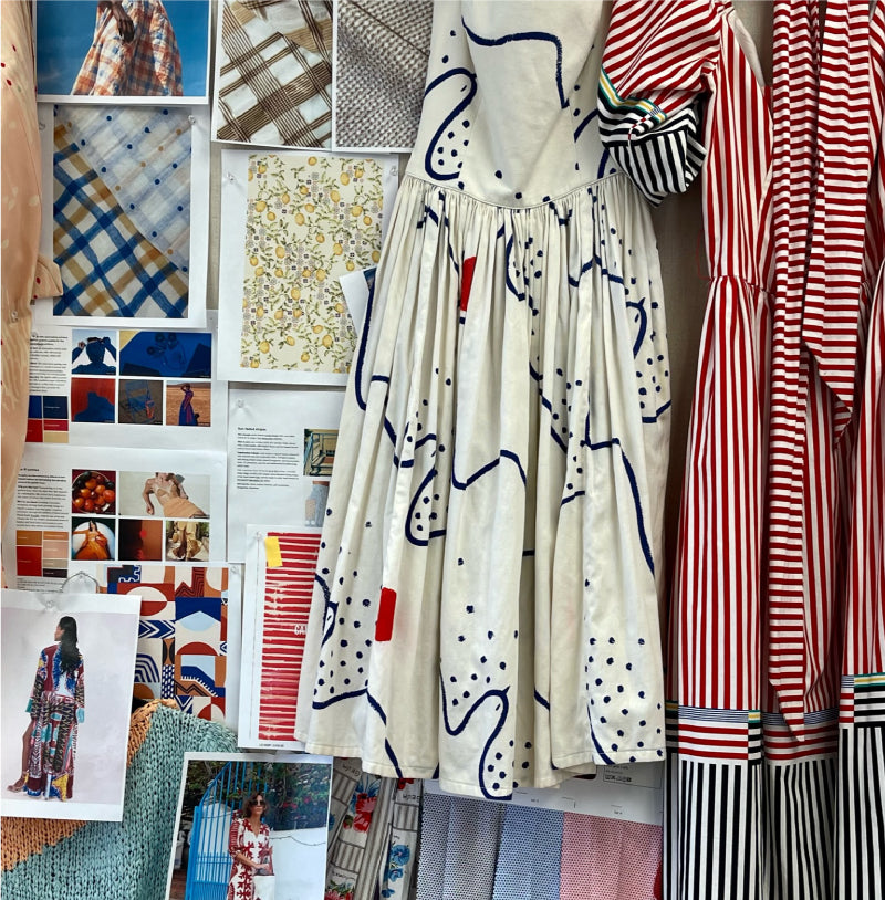 Take a behind the scenes look at the design process for our spring collection.