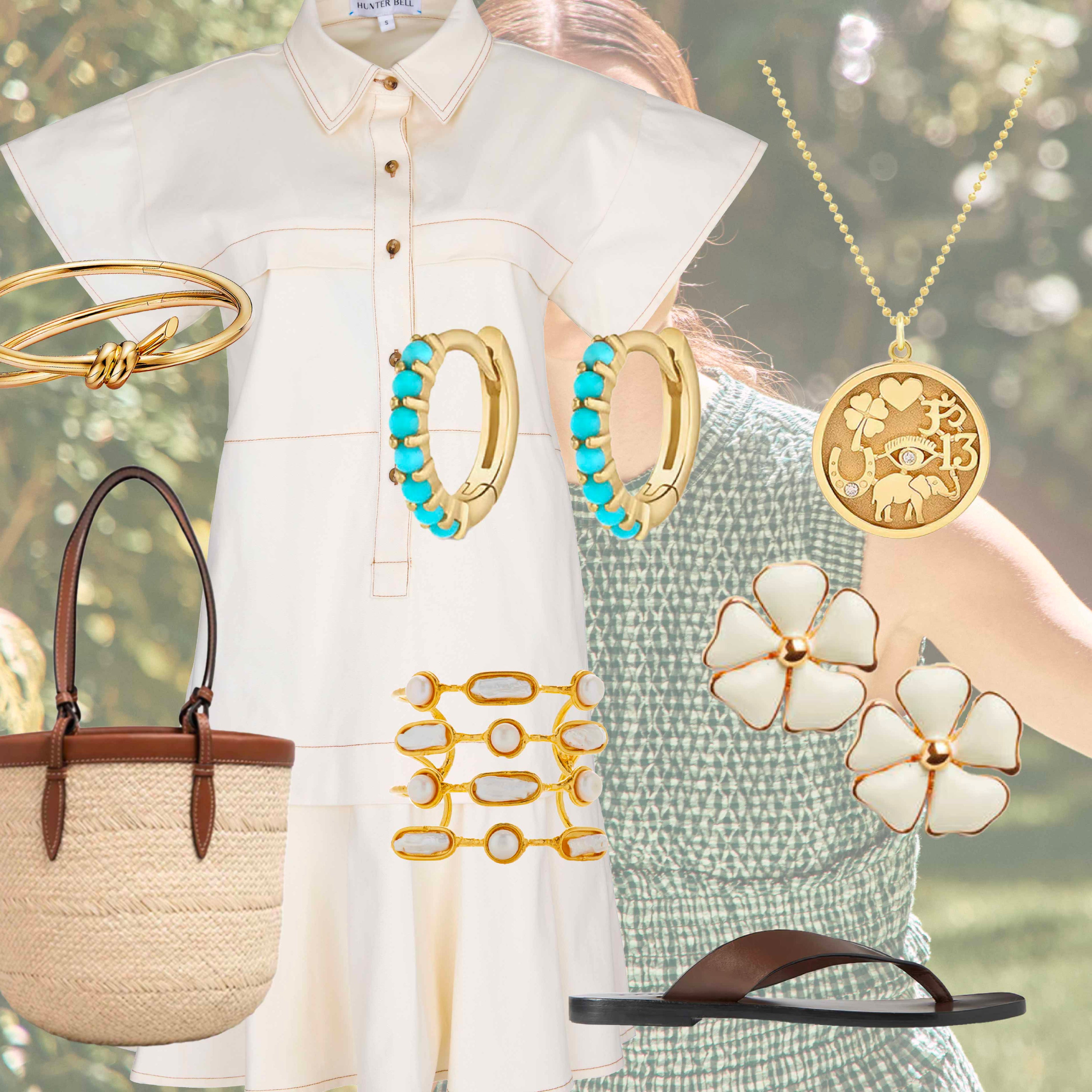 Addison dress styled