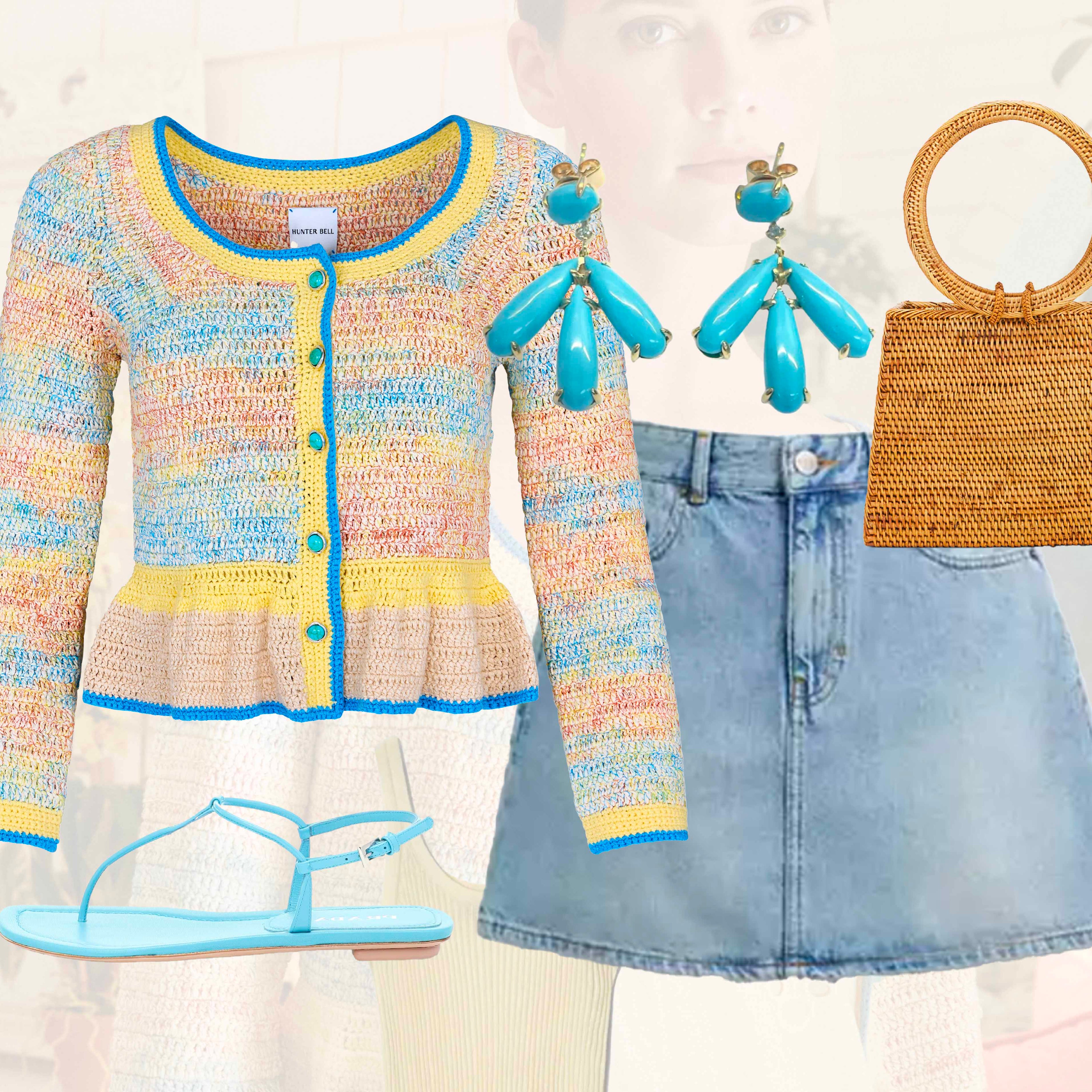 Guiliana Cardigan styled