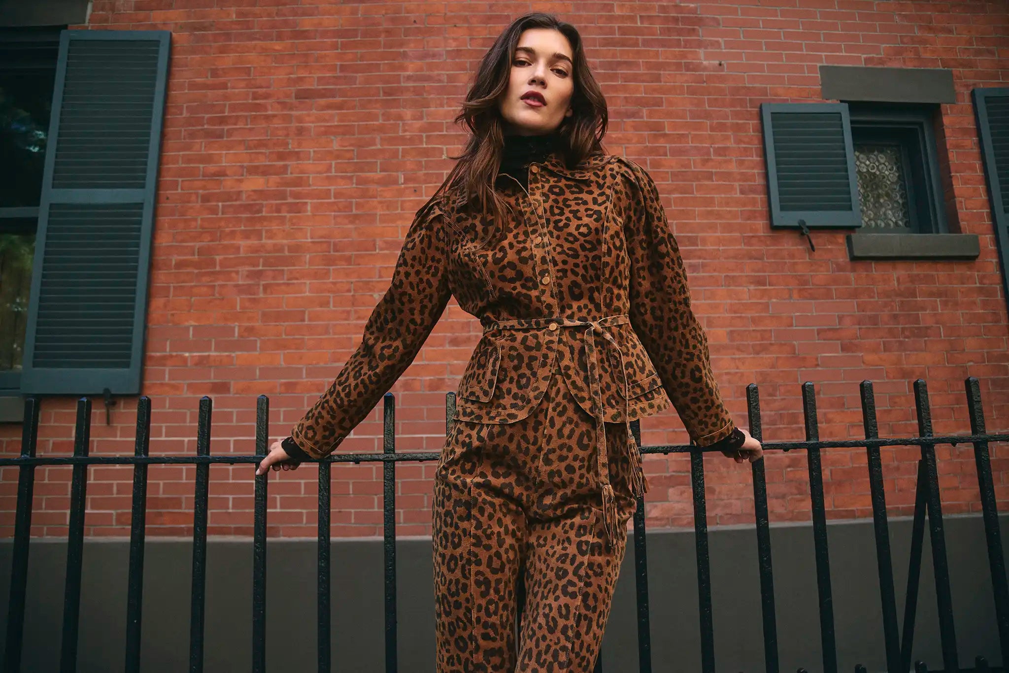 Soho Leopard Camel