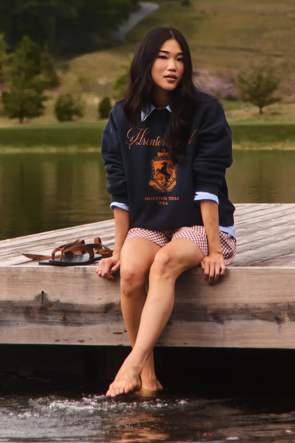 Heritage Sweatshirt 26FAT93Mdntblu-XS
