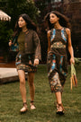 The Moira Dress in High Country Tweed. 