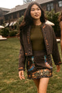 The Schulte Skirt in High Country Tweed paired with the matching Watts Jacket. 