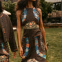 The Moira Dress in High Country Tweed. 