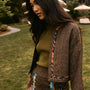 The Watts Jacket in High Country Tweed paired with the Lee Top and matching skirt. 