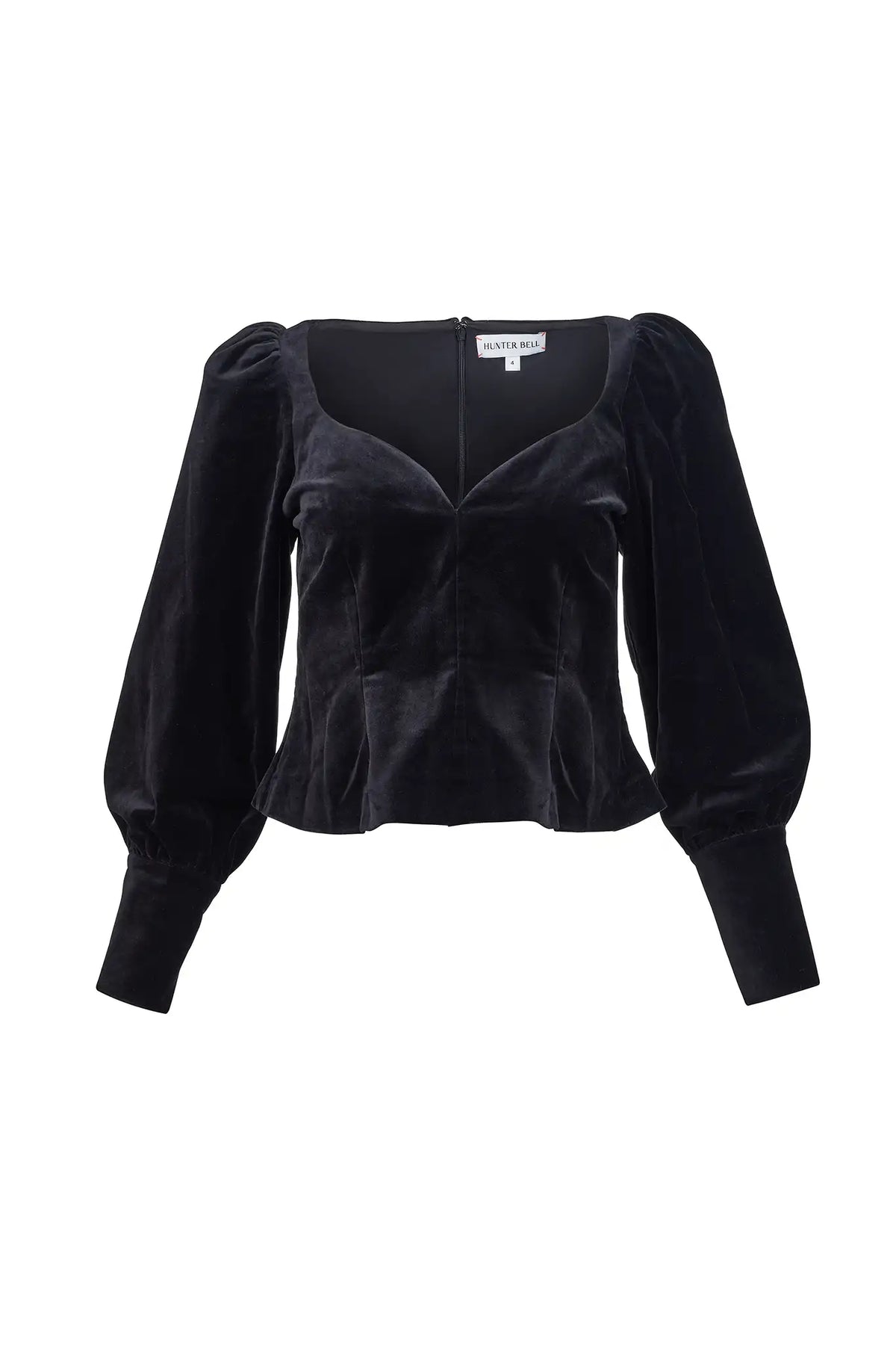 The Abrams Top in Velvet Onyx. 