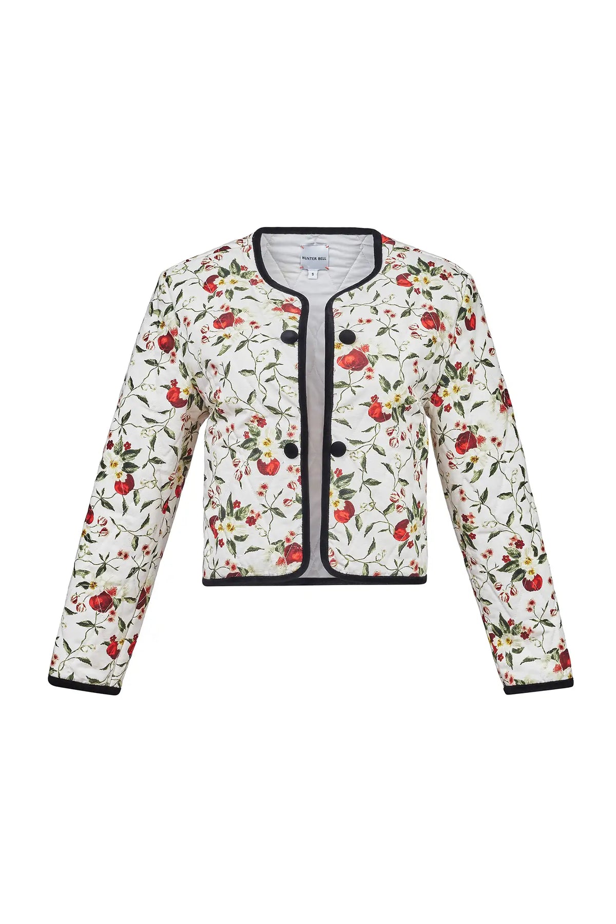 The Atwood Jacket in Camellia Ivory.
