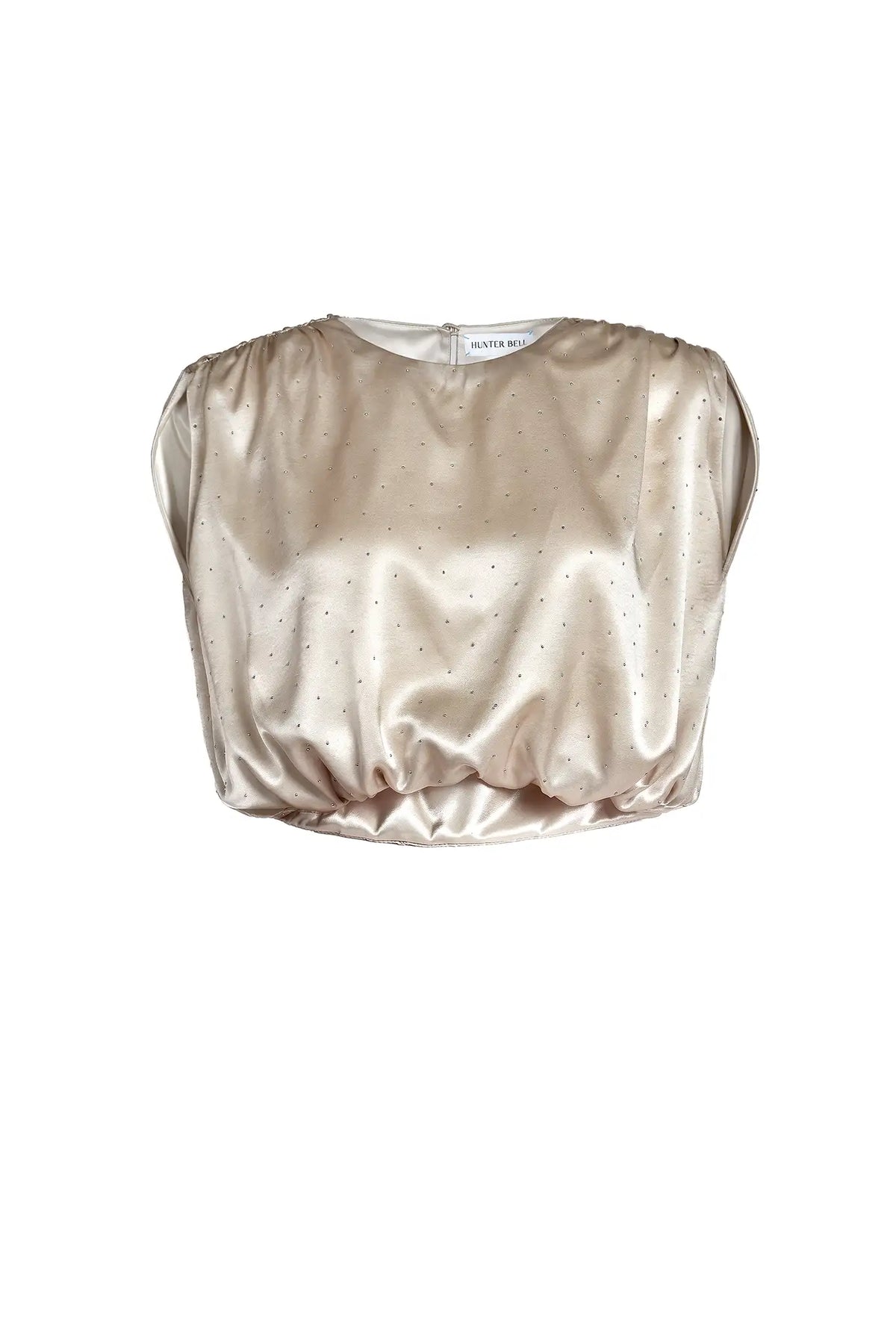 The Cosima Top in Champagne on Fifth.