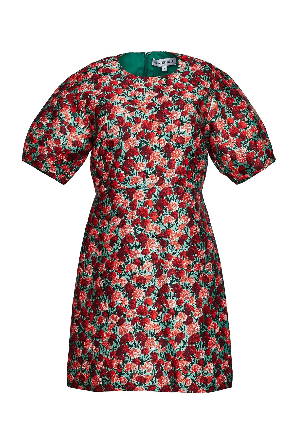 The Harmony Dress in Crimson Blossom. 