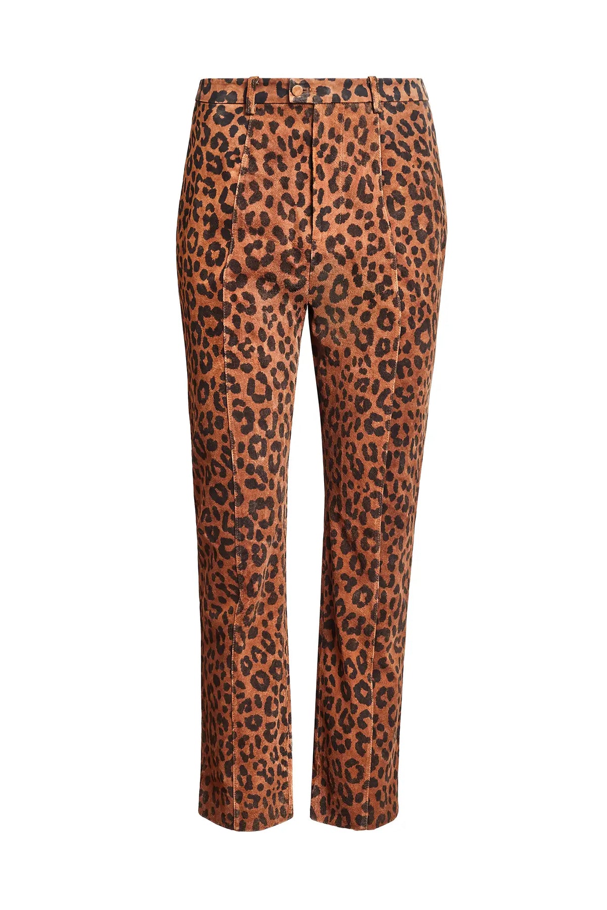 The Hills Pant in Soho Leopard Camel.