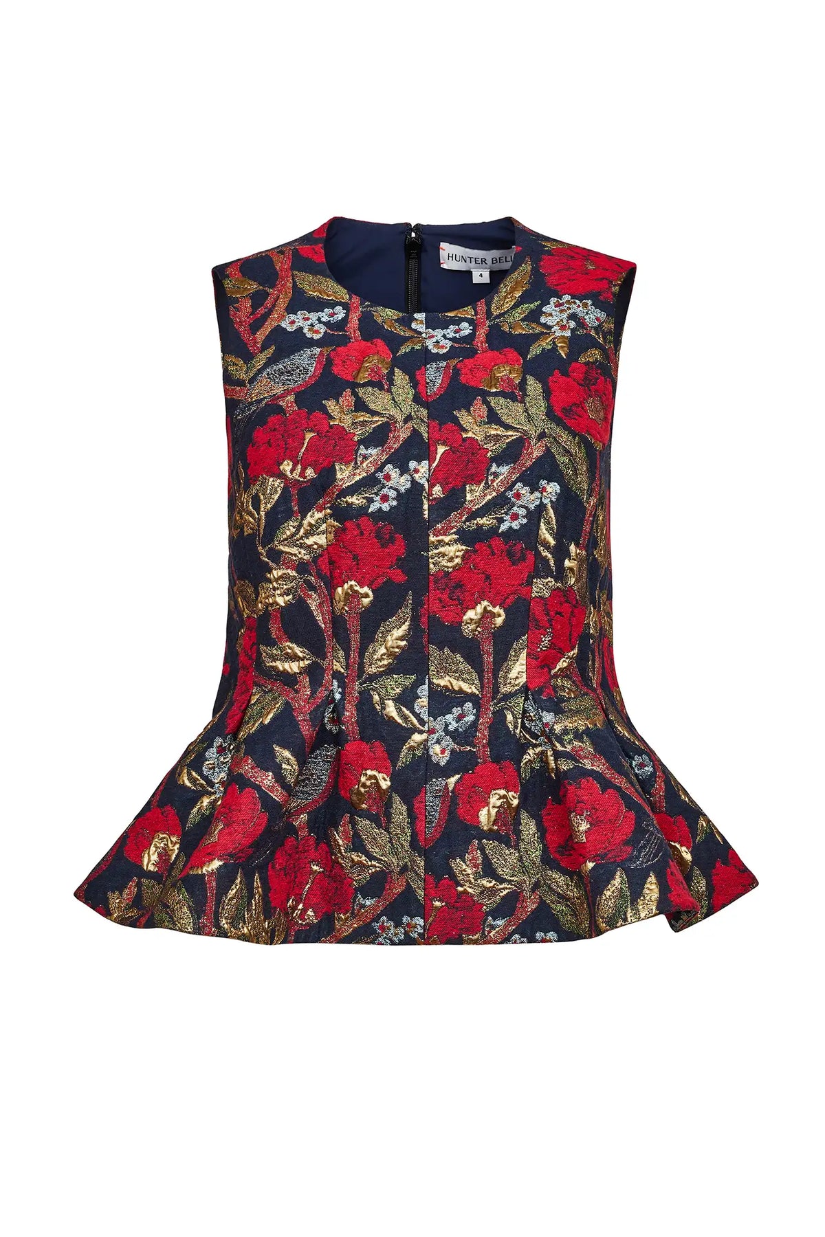 The Marlow Top in Palais Floral Gold. 