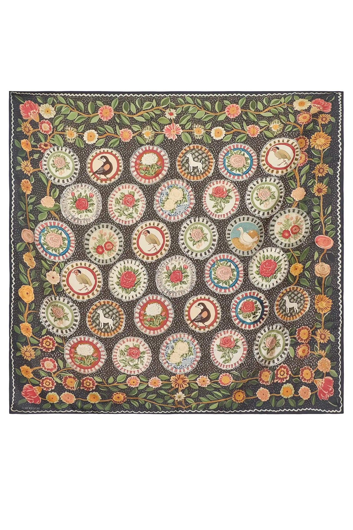 The Oversized Scarf in Found Heirloom.