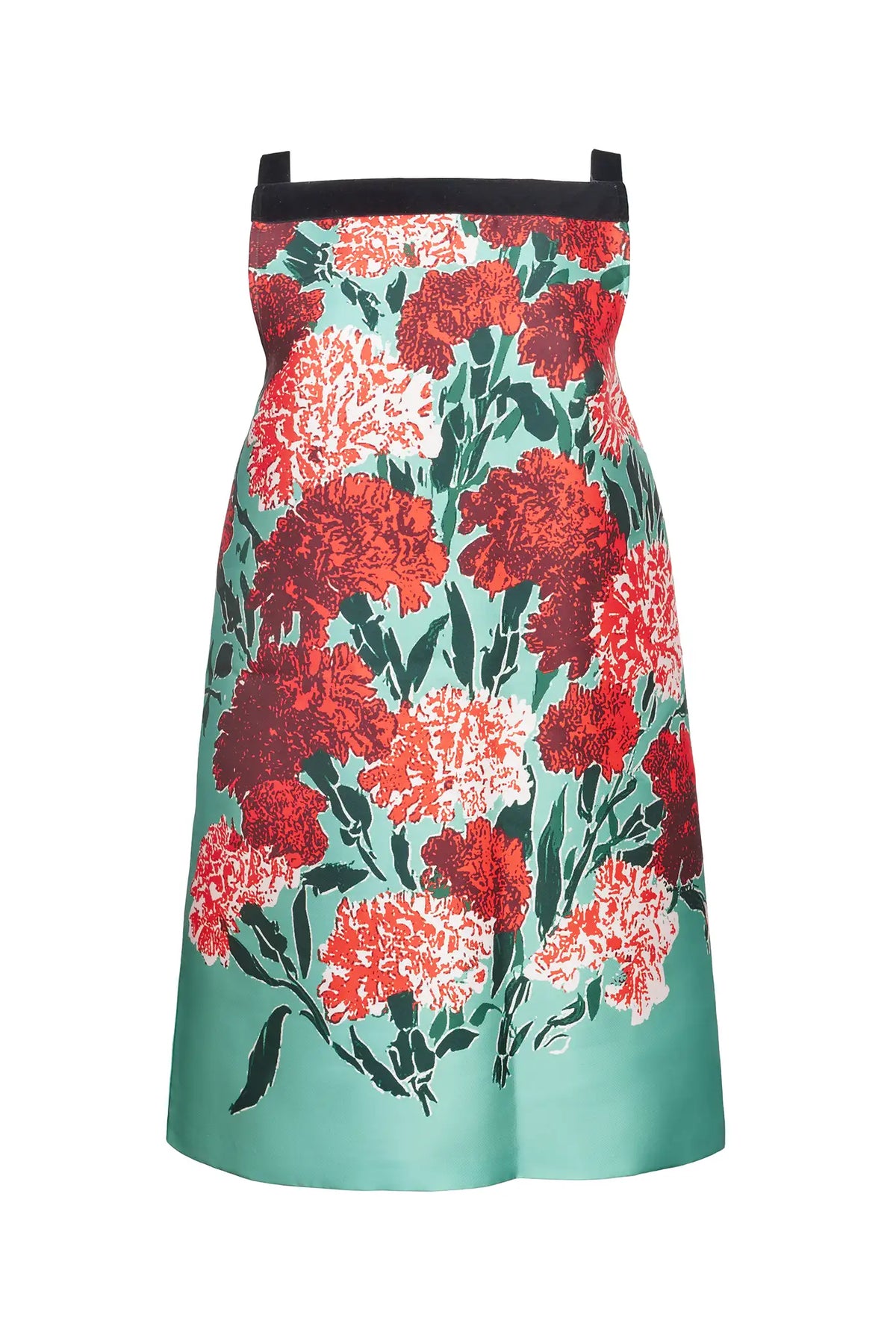The Roarke Dress in Evergreen Conservatory. 