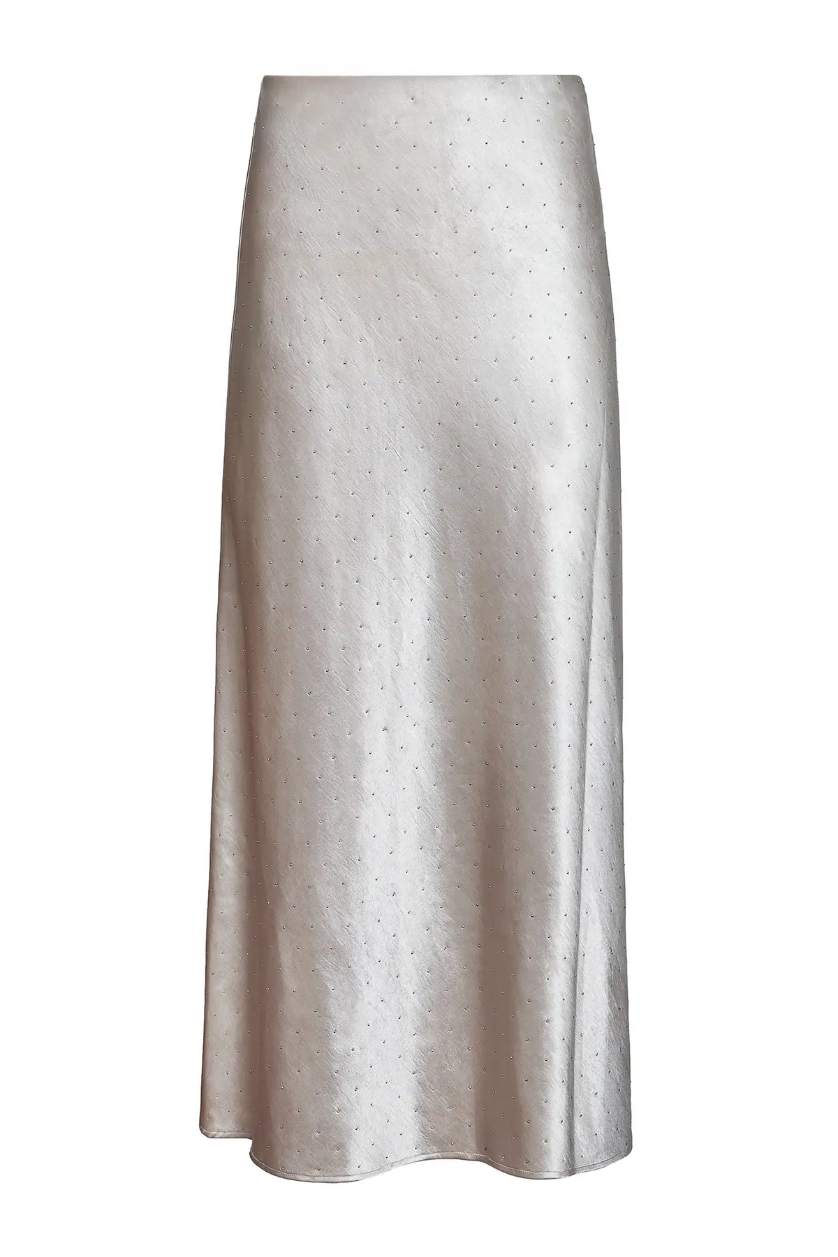 The Suki Skirt in Champagne on Fifth.