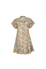 The Addison Dress in Made with Liberty Fabric in Gertrude.