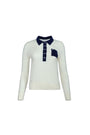 The Archie Polo in Ivory. 