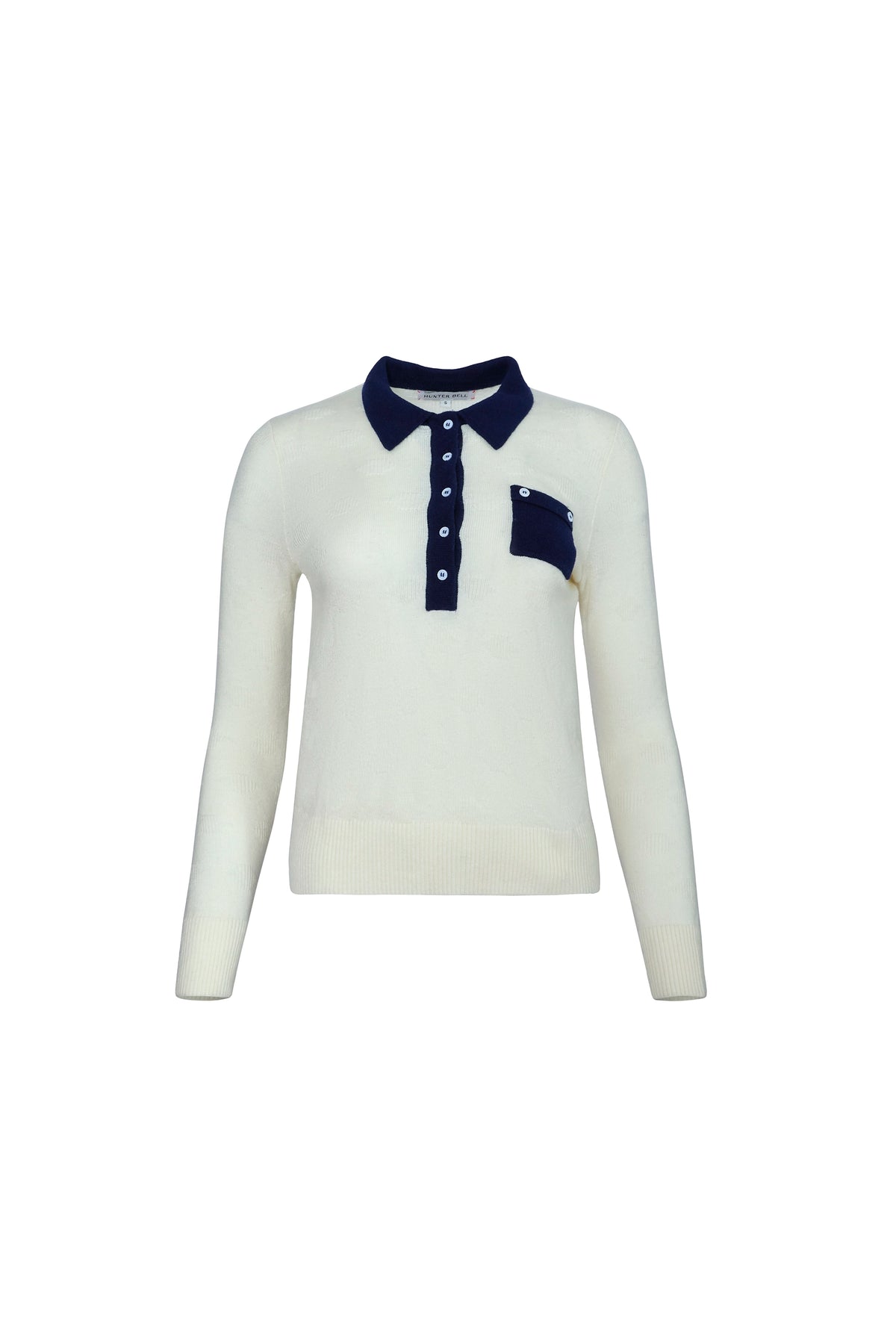 The Archie Polo in Ivory. 