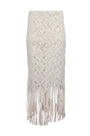 The Rivington Skirt in Cream.