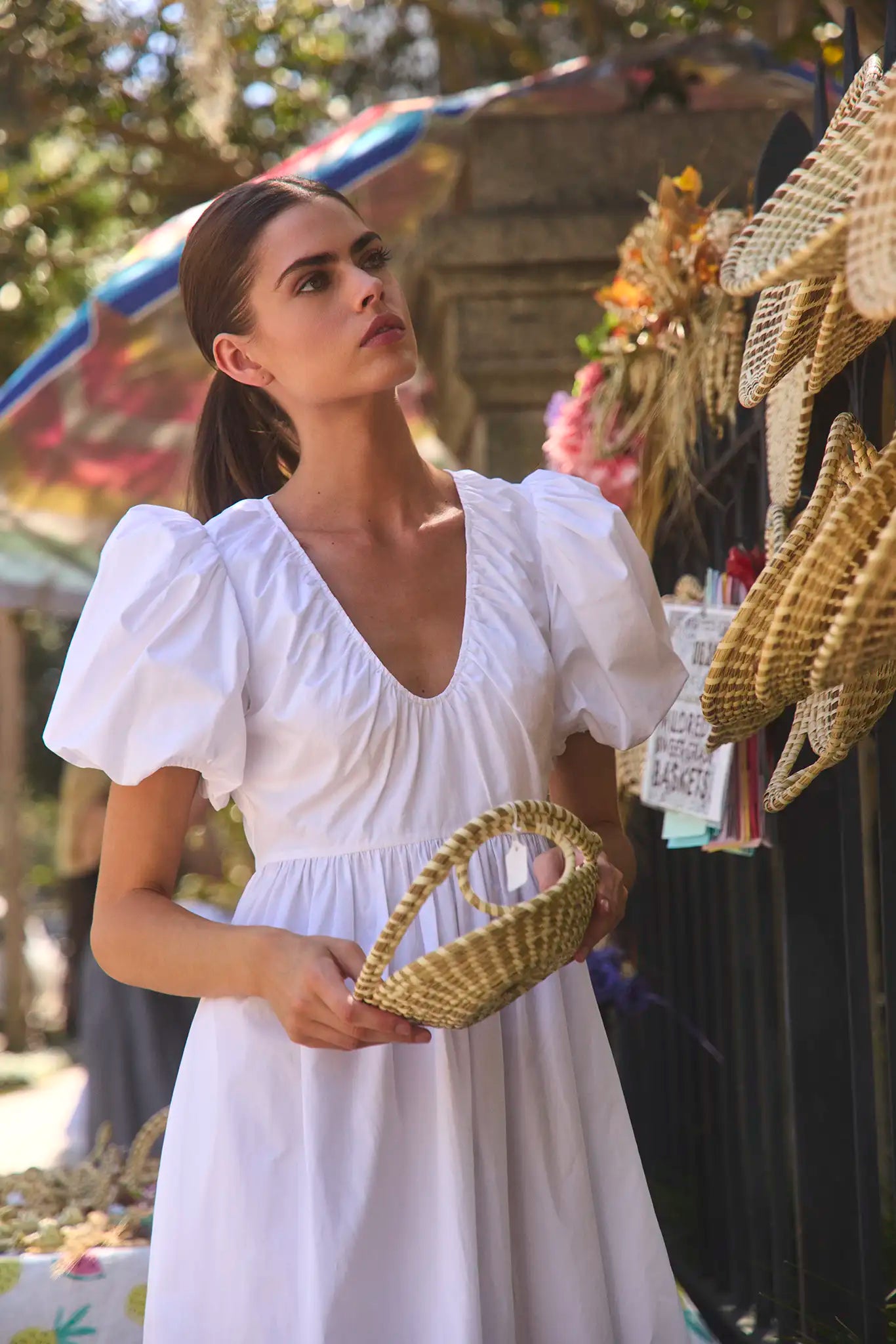Augusta Dress | White Cotton Dress | Hunter Bell 6 Augusta Dress | White Cotton Dress | Hunter Bell 6