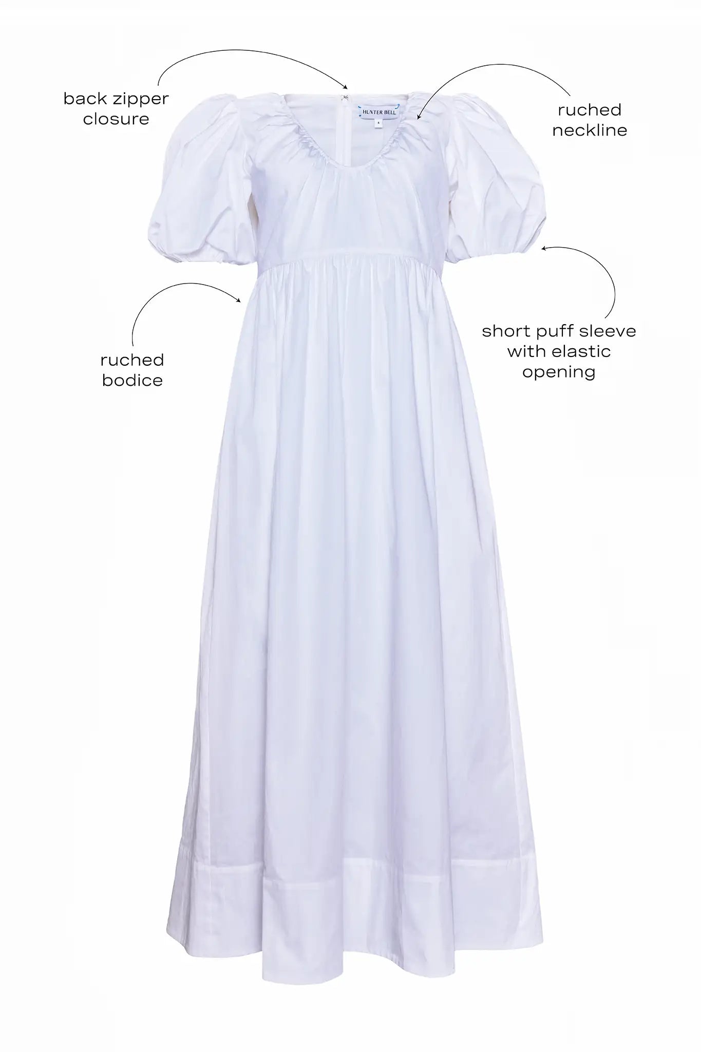 Augusta Dress call out points.