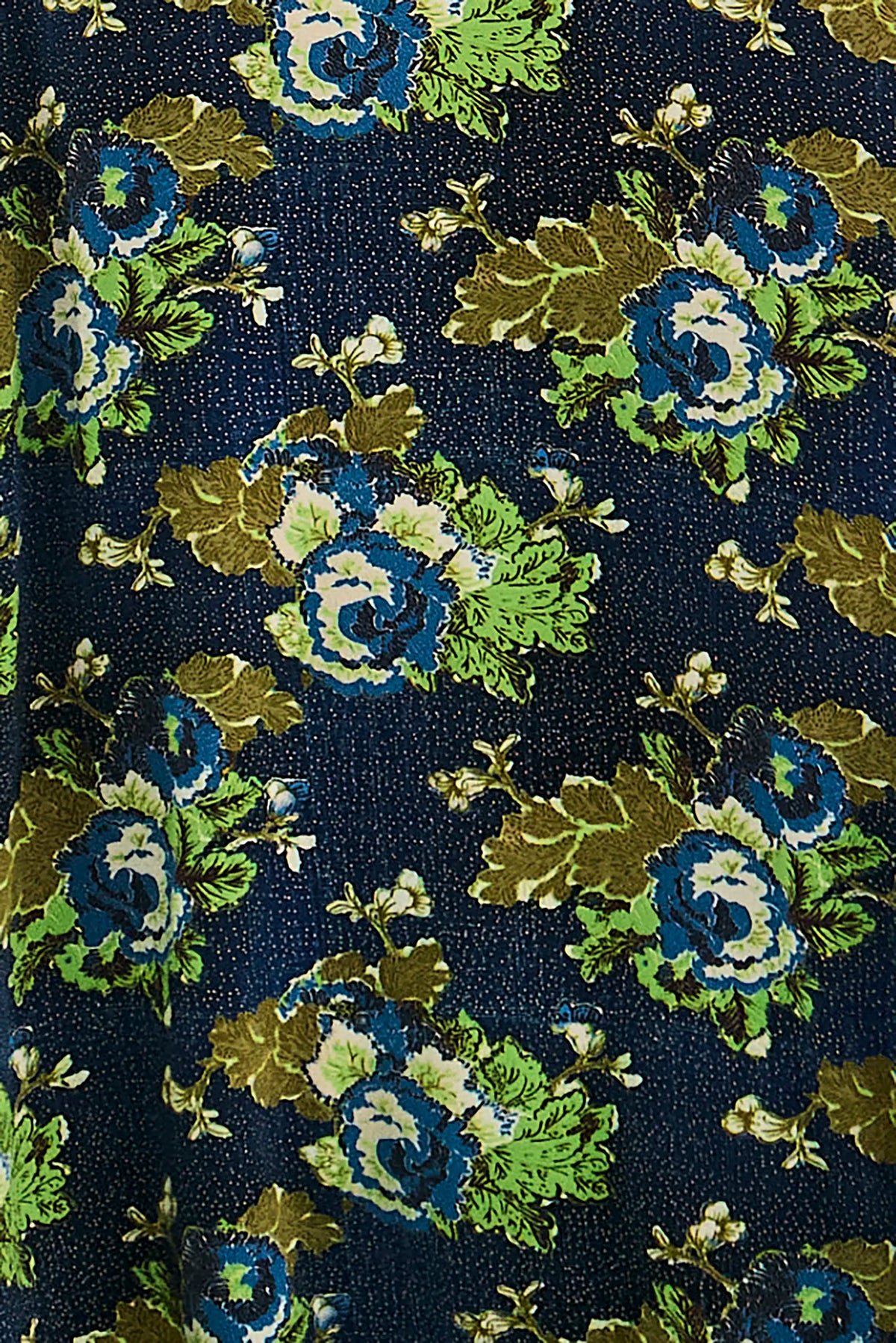 Close up of The Barker Dress in Primrose.