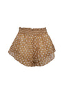 The Eden Coverup Short in Coconut Sand Dot