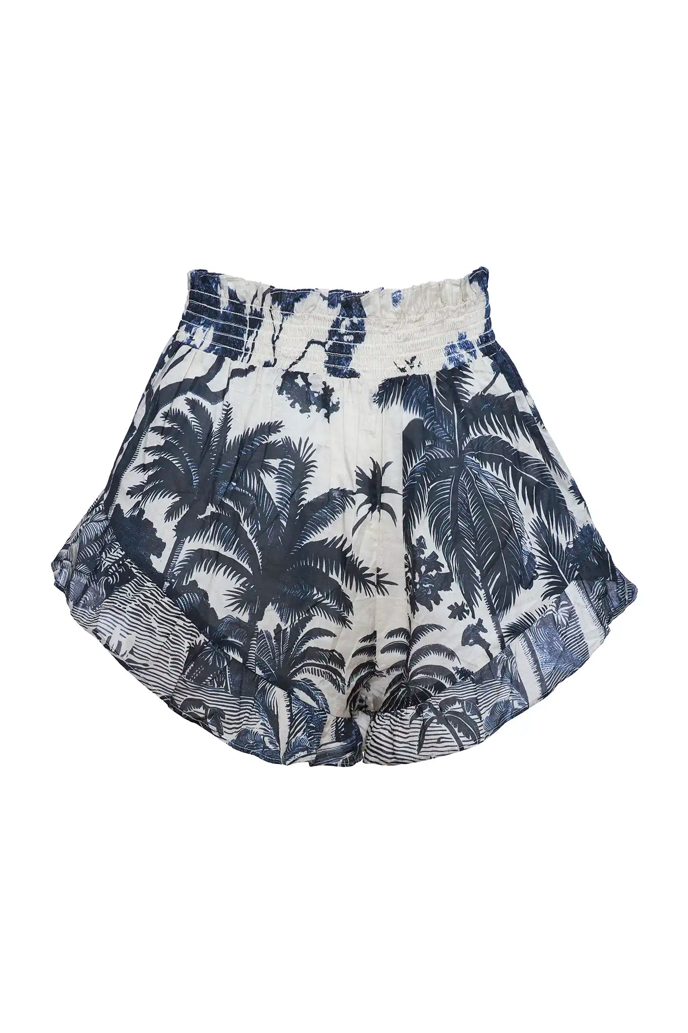 The eden short in Bermuda Toile. 