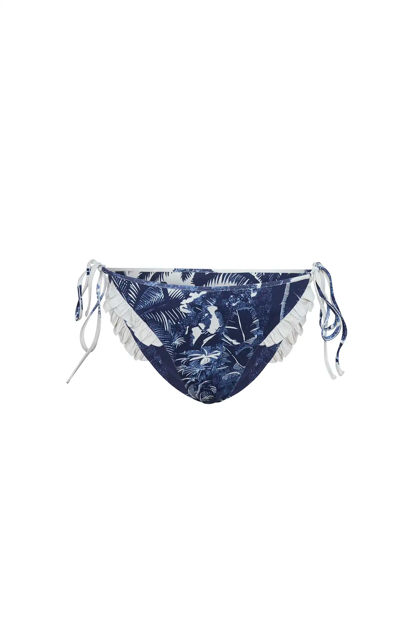 The Belize Bikini Bottom in Bermuda Toile. 