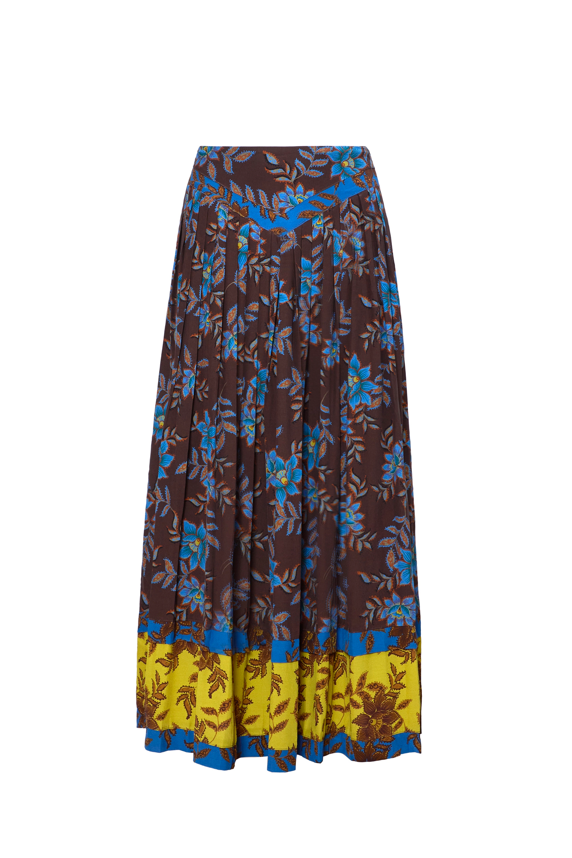 The Berkman Skirt in Wild Vine Brown.