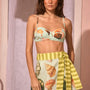 The Bistro Skirt in Somers Shell Mint paired with Bermuda Bikini Top.