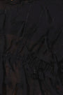 Close up of the Bridges Top in Manhattan Chiffon Onyx.
