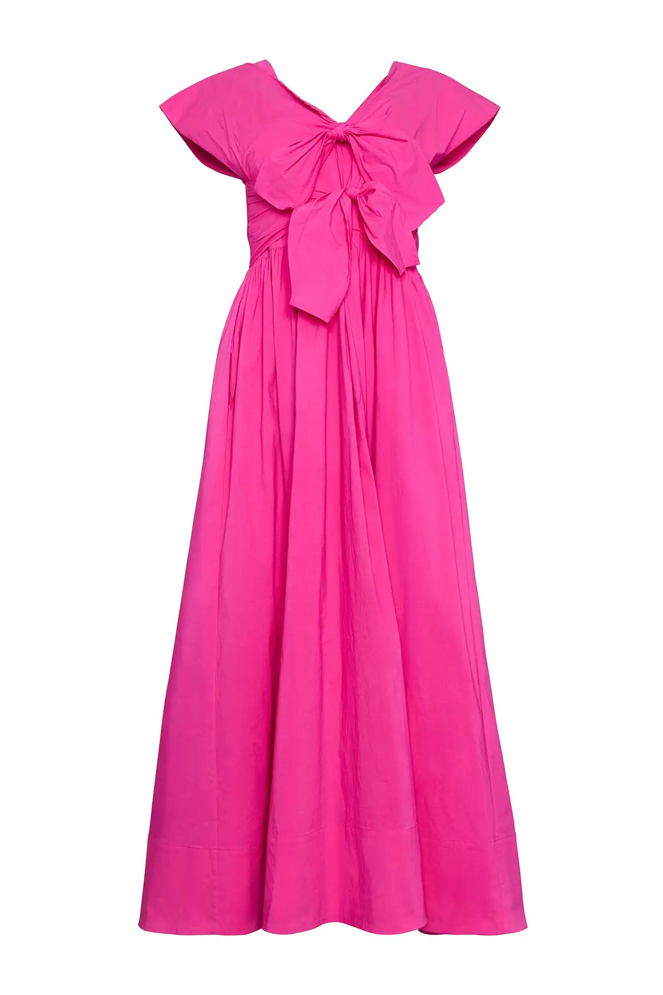 Calista Dress | Tie-Front Midi Dress