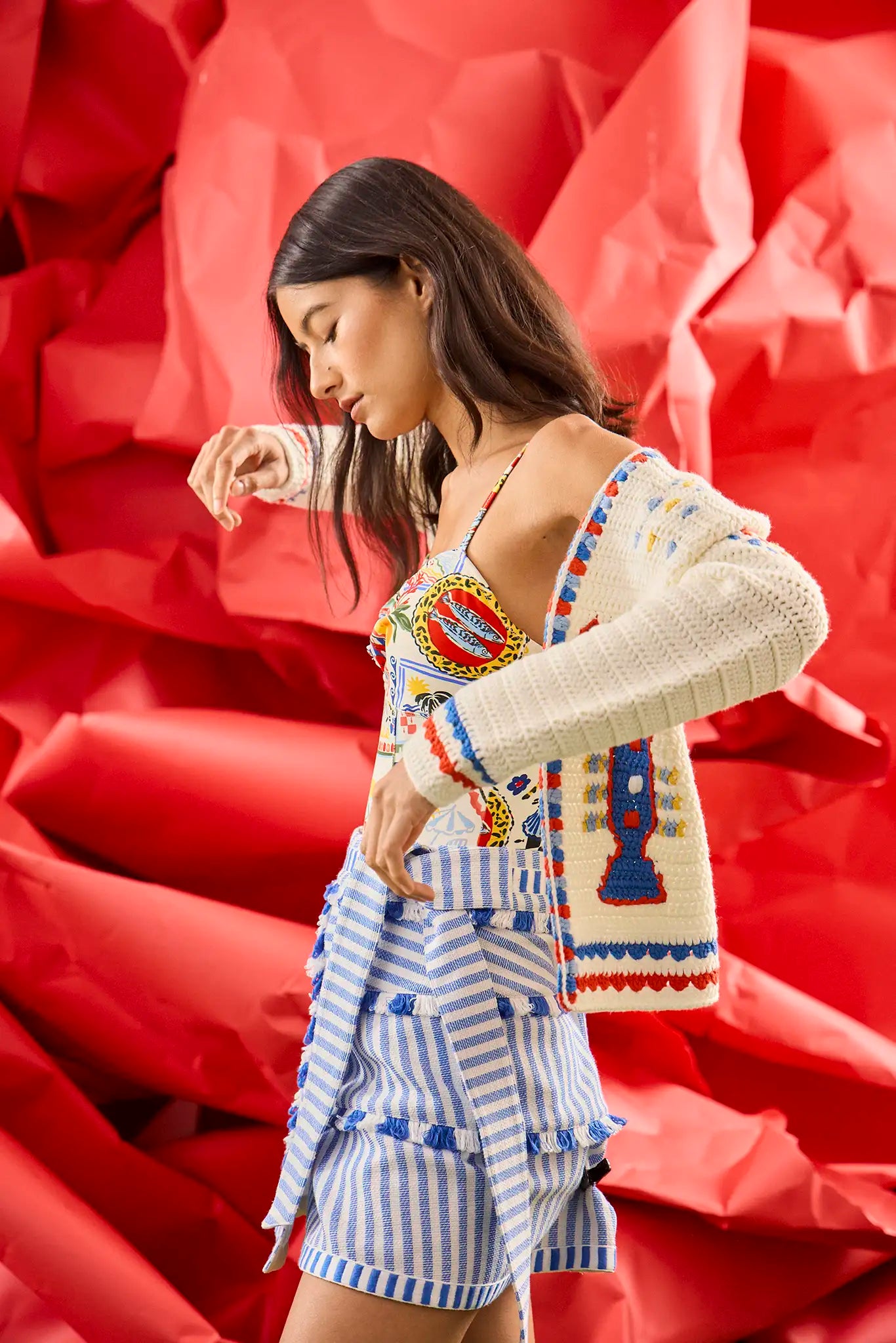 Callen Cardigan | Lobster Crochet Cardigan