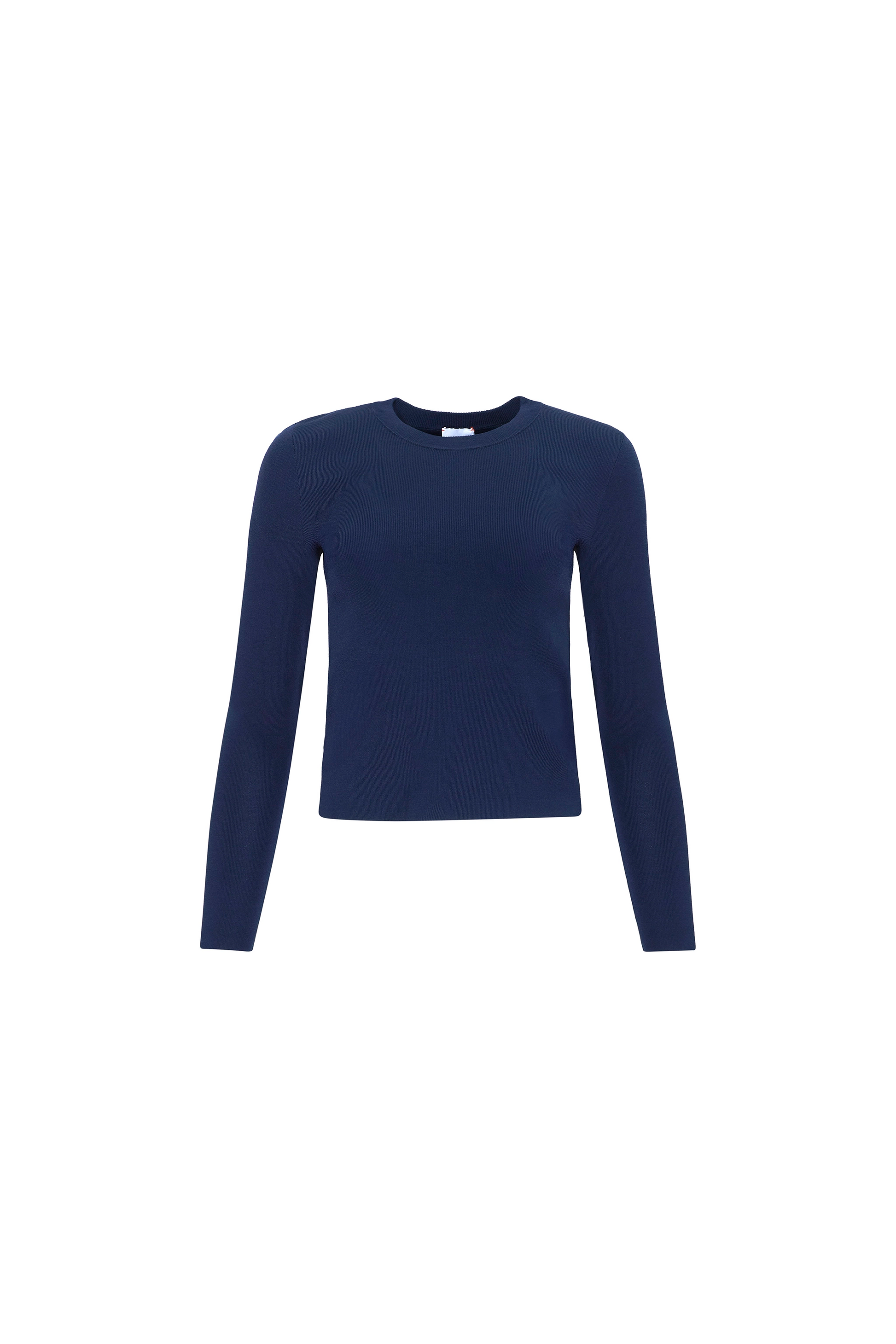 The Callie Sweater in Midnight Blue.