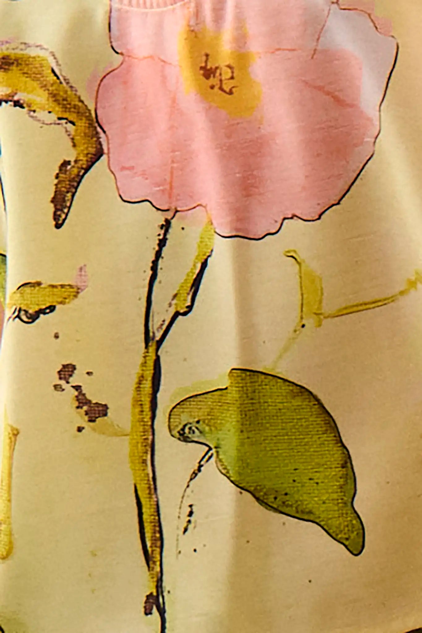 Close up of the Carsyn Tank in Quiet Bloom.