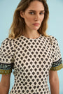 The Casey Dress in Thistle & Vine Cream.