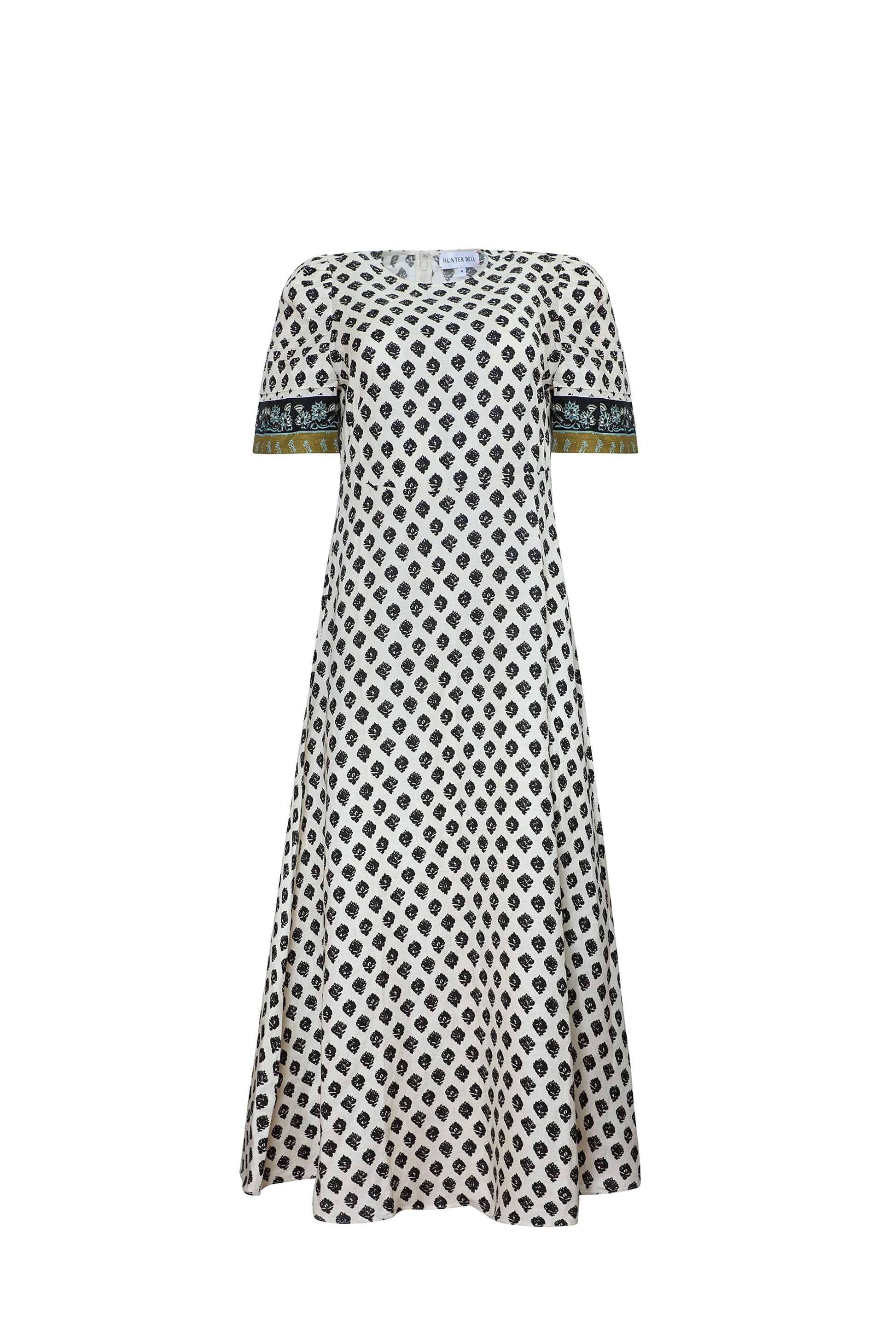 The Casey Dress in Thistle & Vine Cream.