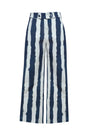 The Juno Pant in Lighthouse Navy Stripe.