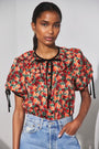 The Connelly Top in Crimson Blossom.