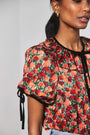 The Connelly Top in Crimson Blossom.