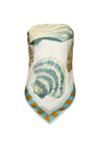The Coquille Scarf in Somers Shell Cream.