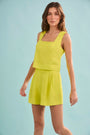 The Catalina Short in Citrus paired with matching Corby Top.