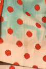 Close up of the Corby Top in Coral Reef Ombre.