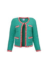 The Russell Cardigan in Seaglass.