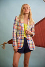 Yardley Blazer styled with the Corby Top and Faye Shorts.